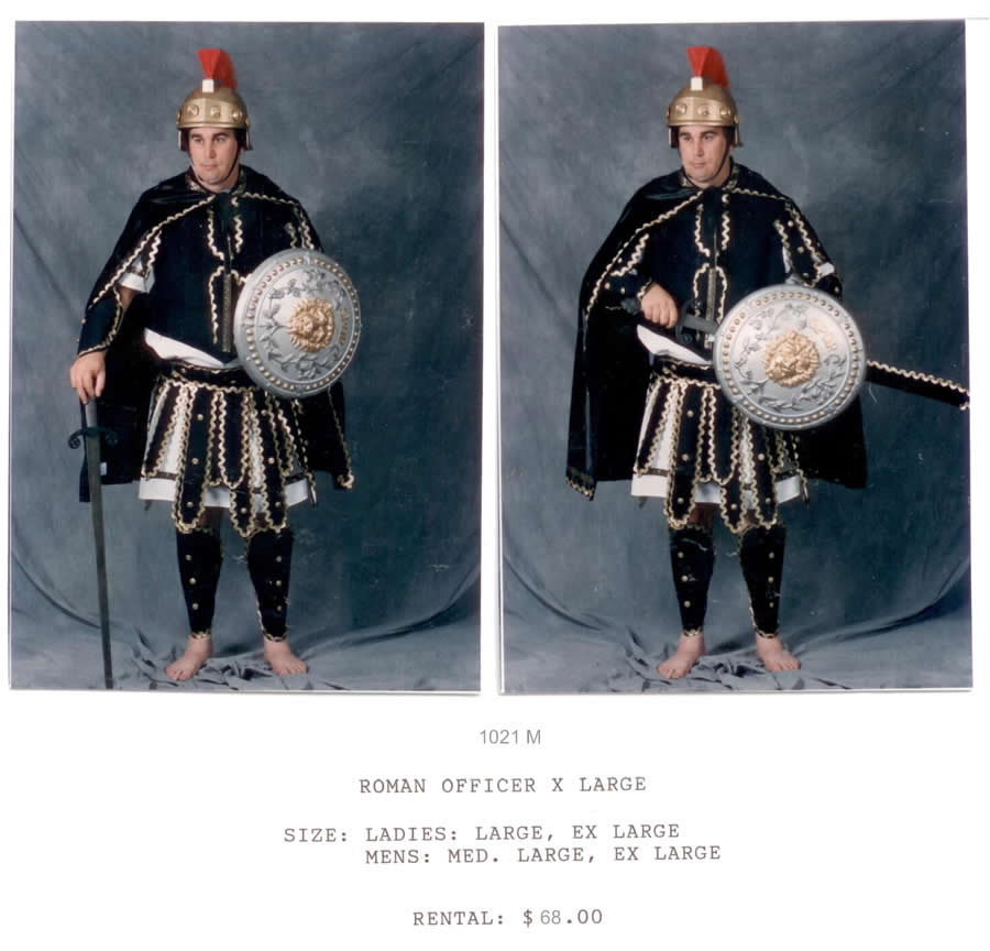 ROMAN OFFICER - X - LARGE - Click Image to Close